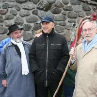 Parmi les personnalités présentes, Pierre Bonte et Piem (ici aux côté de Jacques le Colporteur), deux chroniqueurs de l’inoubliable “Petit Rapporteur”