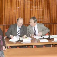 Selon Thierry Boulleau (ici au premier plan), inscrire le soutien à l’herbe dans le premier pilier de la Pac constitue une “révolution”.