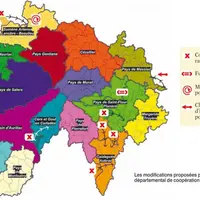 Les modifications proposées par le projet de schéma départemental de coopération intercommunale.
