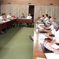 Le conseil d’administration de la FDSEA en réunion à Aurillac.