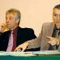 Jean-Pierre Soularue, président des éleveurs du Pays Vert, et Xavier Bel, secrétaire général - production animale du groupe Altitude - ont fait le poi
