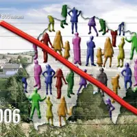 Le ralentissement du dépeuplement résulte exclusivement d’un solde migratoire positif.
