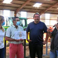 La remise des prix s’est tenue à Montsalvy, où se déroulait l’assemblée générale de Conseil bovin viande.
