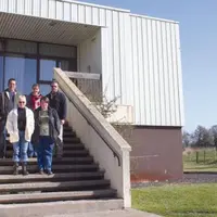 Une partie de l’équipe qui s’active pour recevoir 250 invités dans les meilleures conditions d’accueil possible.