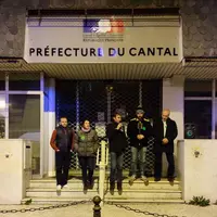 FDSEA, JA et Chambre d'agriculture du Cantal étaient déjà montés au créneau jeudi soir devant la préfecture.