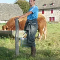 Président de la FDSEA depuis quelques semaines, Joël Piganiol est éleveur de limousines à Sénezergues, associé avec son frère.