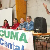 L’assemblée générale du 6 septembre à Lafeuillade-en-Vézie était animée par Michel Bessat (au premier plan).