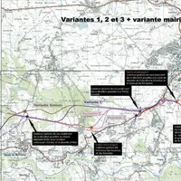 Le schéma récapitulatif des variantes a été proposé à l’assemblée afin de concrétiser des années d’études.
