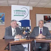 Alain Vernet et Christian Baffy, respectivement président de la FFB 15 et de la FFB nationale, ont effectué un bilan des activités du bâtiment.