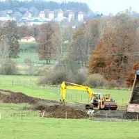 Le chantier qui vient d’être lancé consistera à construire six ouvrages hydrauliques sur le tracé de la future déviation, longue de 1 110 mètres.