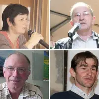 Chantal Cor (en haut à gauche), Marc Chabannier (en haut à droite), Christian Guy (en bas à gauche) et Joël Piganiol (en bas à droite).