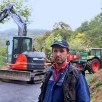 Guillaume Verneyre est président d'une très dynamique Cuma en Carladès.