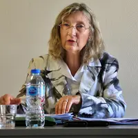 Marilyne Lutic, inspectrice d'académie, a présenté les chiffres de la rentrée 2022-2023 et la feuille de route pour l'année.