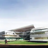 La surface totale (6 100 m2) sera répartie sur trois niveaux plus un sous-sol enterré, avec une place, un jardin d’hiver et une toiture photovoltaïque