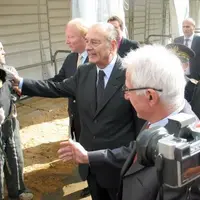 Jacques Chirac a inauguré jeudi matin la 15e édition du Sommet de l’élevage.