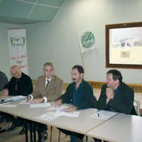 La signature de la convention entre l’État et la Fédération départementale des groupements d’employeurs agricoles et ruraux.