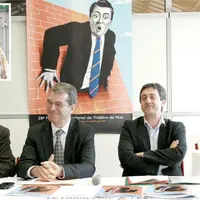 Région, Département, Caba, Ville d’Aurillac, les partenaires institutionnels aux côtés du festival aurillacois et de Jean-Marie Songy, directeur artis