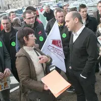 Les producteurs ont exposé leurs arguments à Joseph Chauvet, propriétaire du Centre Leclerc.