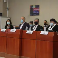 Bruno Faure a présenté aux conseillers départementaux cinq engagements à l'horizon 2030 : un Cantal attractif ; connecté et ouvert ; au coeur des soli