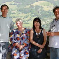 Pierre Pommarel, Agnès Mollon, Nicole Rouaire et Lionel Roucan, conseillers régionaux Verts de l’Auvergne.