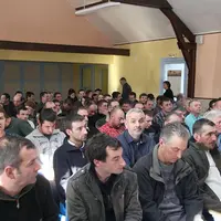 Philippe Wallet, ingénieur-conseil, est intervenu sur “le temps de travail”, lors de l’assemblée générale de Cantal conseil élevage.