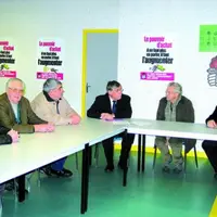 La section avec le député.