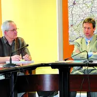 Les responsables de la FDSEA face aux représentants de l’Etat.