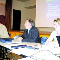 Thierry Jamot, Guy de Saint Vaury et Frédéric Bergeron.