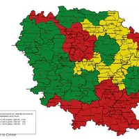 Après une première évaluation des pertes à 30 % en juillet, le bilan définitif de décembre passe à 35 % voire à 40 % ou 45 % selon les zones.