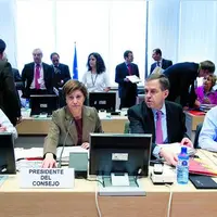 Elena Espinosa, la ministre espagnole de l’environnement et de l’environnement rural et marin a présidé le conseil agricole du 22 février.