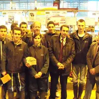 Les lycéens ont notamment reçu le soutien du président de la chambre d’agriculture, Jean-Philippe Viollet.
