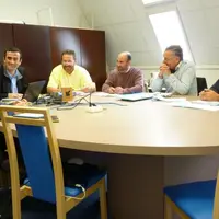 Les partenaires de la filière se sont réunis courant octobre pour planifier les actions à venir. De gauche à droite : Vincent Drevet, Coop de France L
