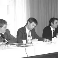 La tribune lors de la session avec notamment Didier Kholler, directeur départemental de l’agriculture (3e à partir de la gauche), Jean-Philippe Violle