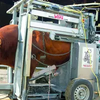 Farago Creuse dispose d’une cage de parage hydraulique afin de réaliser les interventions dans de bonnes conditions tout en veillant au meilleur respe