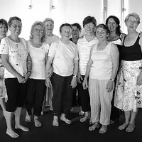 Un groupe de participantes.