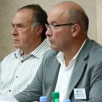 Les co-présidents limousins, Didier Bayer pour le lait et Bertrand Marquis pour la viande ont accueilli la réunion annuelle de la Charte en Limousin