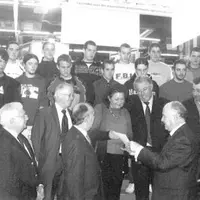 Remise des prix par Dominique Bussereau.