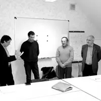 Jean-Philippe Viollet, Jean-Yves Debrosse et Jean-Pierre Maumy.