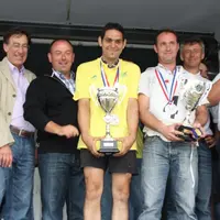 Jérémy Castanet et Christophe Boissières, les deux grands vainqueurs de l’étape régionale.