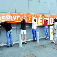 Les banderoles annonçaient des produits locaux... qui n'y étaient pas !