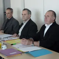 De gauche à droite : Didier Chauzeix (DRAAF), Louis-Marie Cailleau (ALL) et Didier Bayer (ALL).