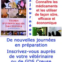 La formation des éleveurs se déroule selon un module de base qui comporte deux journées : la première sur le thème de l’examen de l’animal malade et l