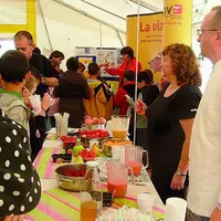 En 2008, la première Ferme en ville avait attiré un public scolaire nombreux.