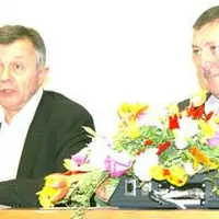 Jean-Bernard Bayard, secrétaire général de la FNSEA, aux côtés de Jacques Chazalet, président de la FRSEA Massif central, et membre du bureau de la FN