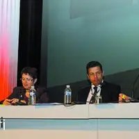 Dominique Barrau, Christiane Lambert, Xavier Beulin et Jean-Bernard Bayard à la tribune du congrès.