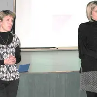 Frédérique Bergeron, d'Agri Emploi 23 et Sierke Klein, de l'Arefa.