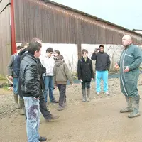 A l’automne dernier, Olivier Dumas, jeune agriculteur dans le canton de La Souterraine avait accueilli les élèves sur son exploitation pour une visite