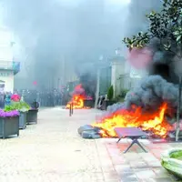 Le feu de la colère.