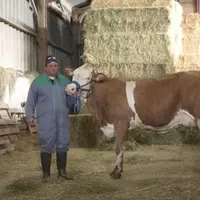 Christophe Prouhèze et Lolo, âgée de trois ans.