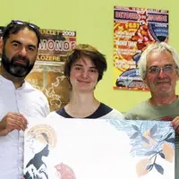 Fabien Moutet, Laura Thomassier et Yves Tanné.